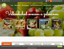 Tablet Screenshot of mkfruit.cz
